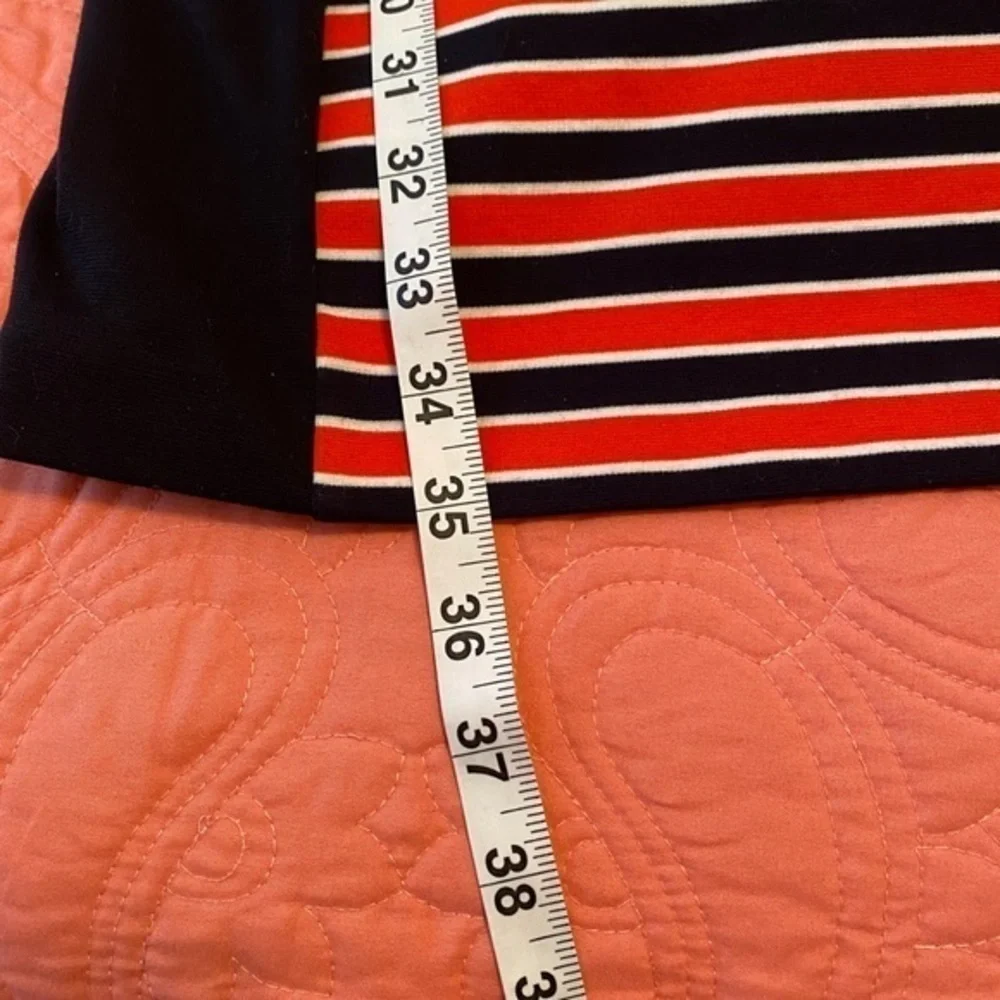 Michael Michael Kors Women's Size 4 Sleeveless Shift Dress Striped